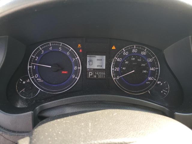 JN1AJ0HP0BM801240 - 2011 INFINITI EX35 BASE GRAY photo 9