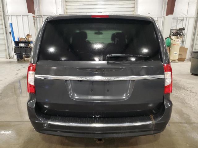 2C4RC1BGXCR325845 - 2012 CHRYSLER TOWN & COU TOURING CHARCOAL photo 6