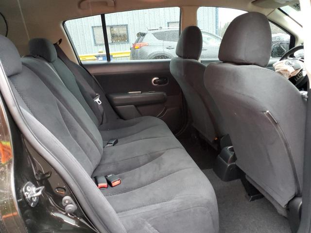 3N1BC1CP0AL456487 - 2010 NISSAN VERSA S BLACK photo 10
