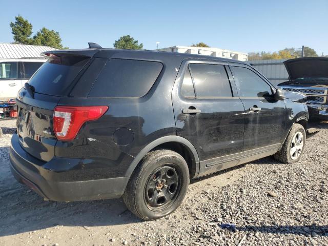 1FM5K8AR0GGA62927 - 2016 FORD EXPLORER POLICE INTERCEPTOR Սև լուսանկար 3
