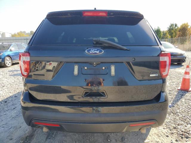 1FM5K8AR0GGA62927 - 2016 FORD EXPLORER POLICE INTERCEPTOR Սև լուսանկար 6