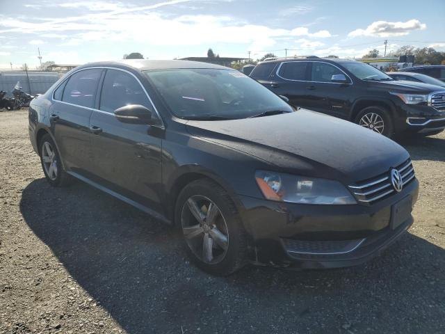 1VWBP7A34CC040488 - 2012 VOLKSWAGEN PASSAT SE BLACK photo 4