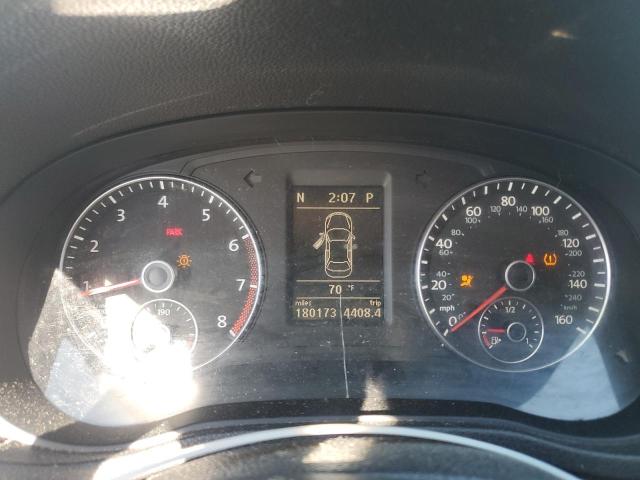 1VWBP7A34CC040488 - 2012 VOLKSWAGEN PASSAT SE BLACK photo 9