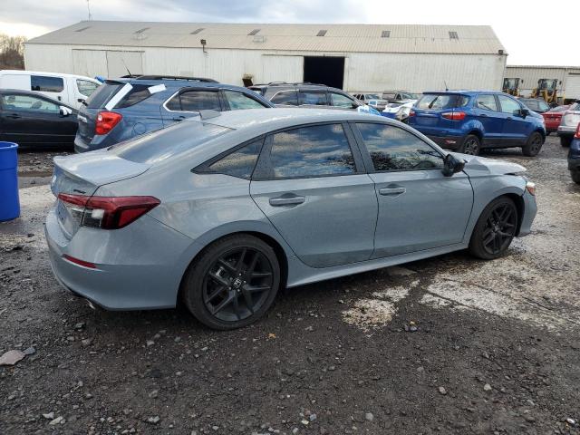 2HGFE2F58TH505831 - 2026 HONDA CIVIC SPORT GRAY photo 3