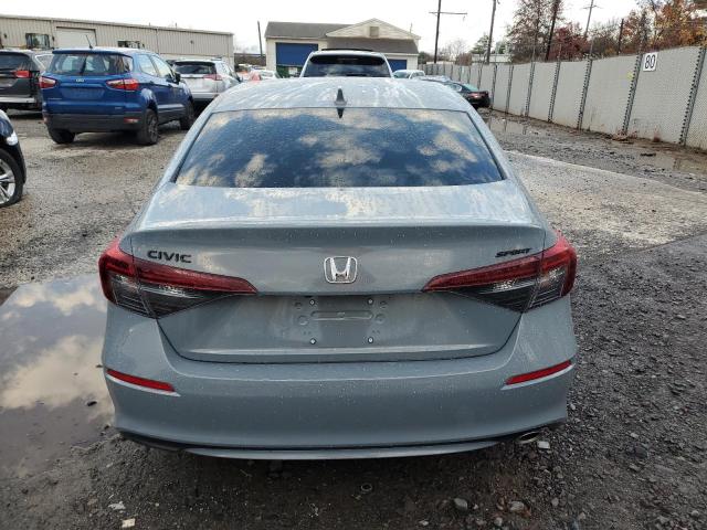 2HGFE2F58TH505831 - 2026 HONDA CIVIC SPORT GRAY photo 6