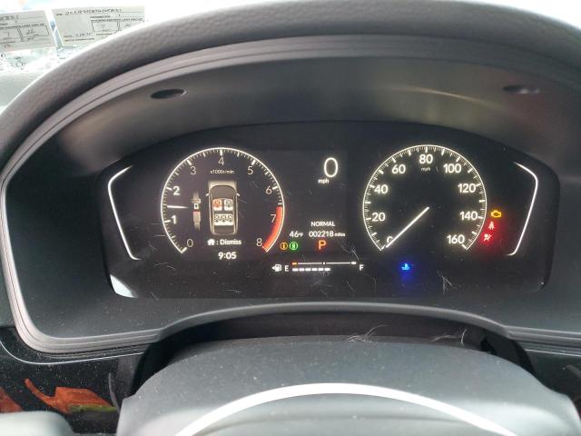 2HGFE2F58TH505831 - 2026 HONDA CIVIC SPORT GRAY photo 9