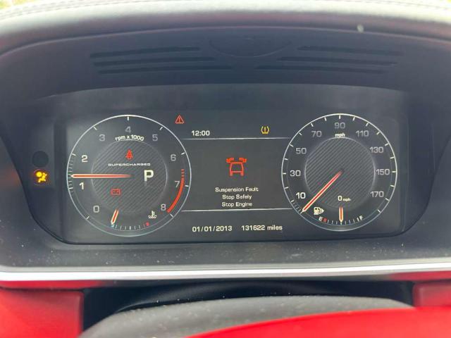 SALWV2TF9EA357064 - 2014 LAND ROVER RANGE ROVE AUTOBIOGRAPHY BLACK photo 8