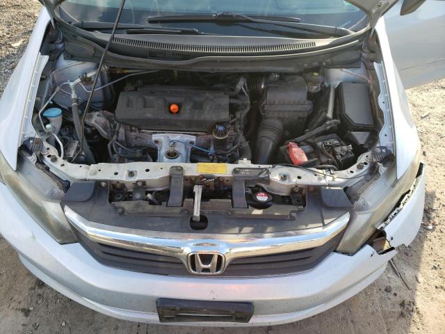 19XFB2F54CE025823 - 2012 HONDA CIVIC LX BLUE photo 11