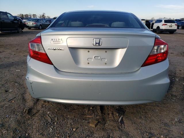 19XFB2F54CE025823 - 2012 HONDA CIVIC LX BLUE photo 6