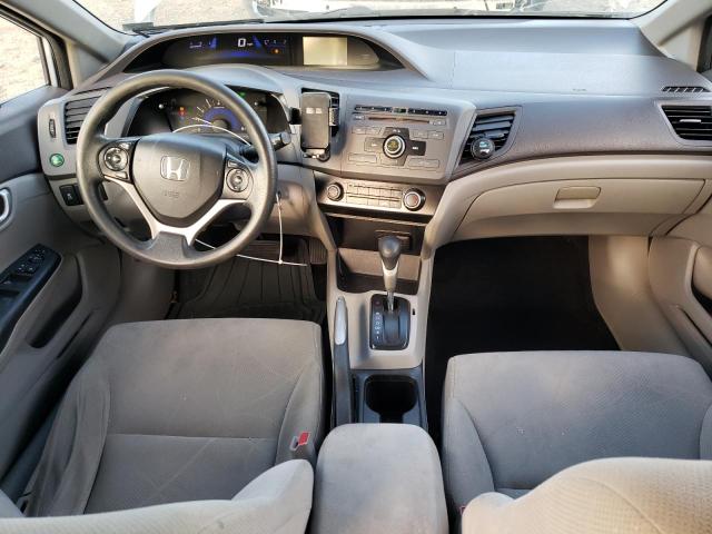 19XFB2F54CE025823 - 2012 HONDA CIVIC LX BLUE photo 8