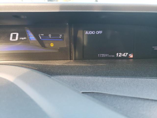 19XFB2F54CE025823 - 2012 HONDA CIVIC LX BLUE photo 9