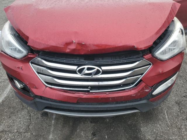 5XYZU3LB2DG122143 - 2013 HYUNDAI SANTA FE S RED photo 12