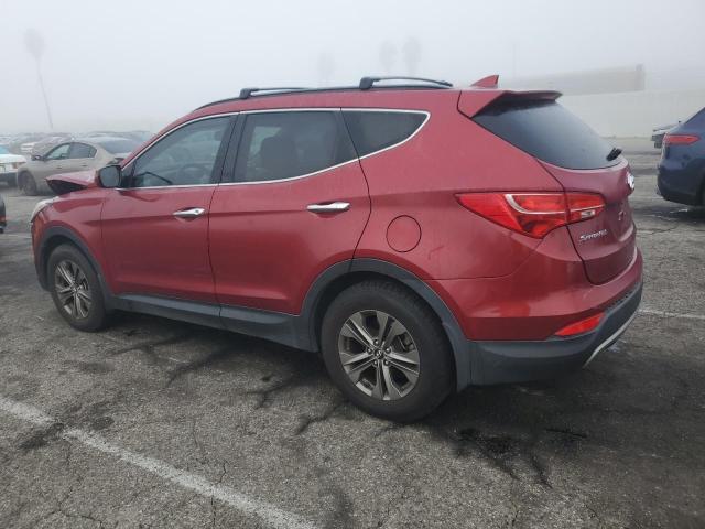 5XYZU3LB2DG122143 - 2013 HYUNDAI SANTA FE S RED photo 2