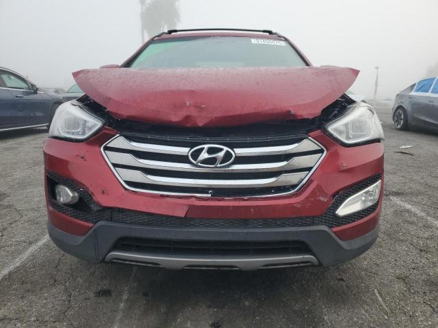 5XYZU3LB2DG122143 - 2013 HYUNDAI SANTA FE S RED photo 5
