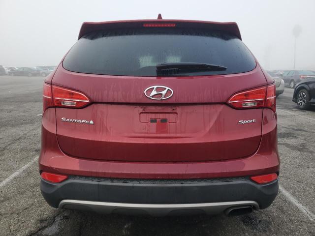 5XYZU3LB2DG122143 - 2013 HYUNDAI SANTA FE S RED photo 6
