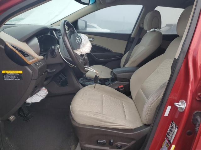 5XYZU3LB2DG122143 - 2013 HYUNDAI SANTA FE S RED photo 7