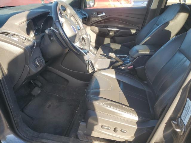 1FMCU9J95DUC75876 - 2013 FORD ESCAPE TITANIUM GRAY photo 7