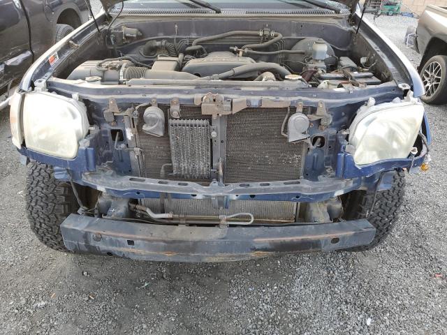 5TBET34175S492413 - 2005 TOYOTA TUNDRA DOUBLE CAB SR5 BLUE photo 11