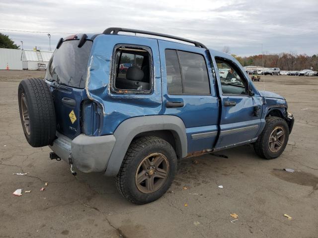 1J4GL48K55W551204 - 2005 JEEP LIBERTY SPORT 蓝色 照片 3