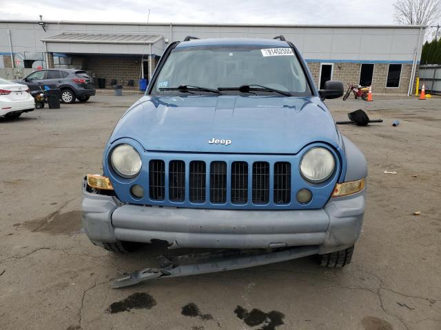 1J4GL48K55W551204 - 2005 JEEP LIBERTY SPORT 蓝色 照片 5