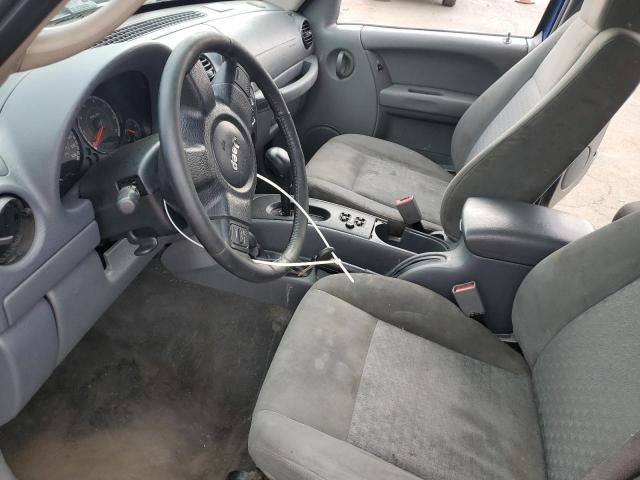 1J4GL48K55W551204 - 2005 JEEP LIBERTY SPORT 蓝色 照片 7