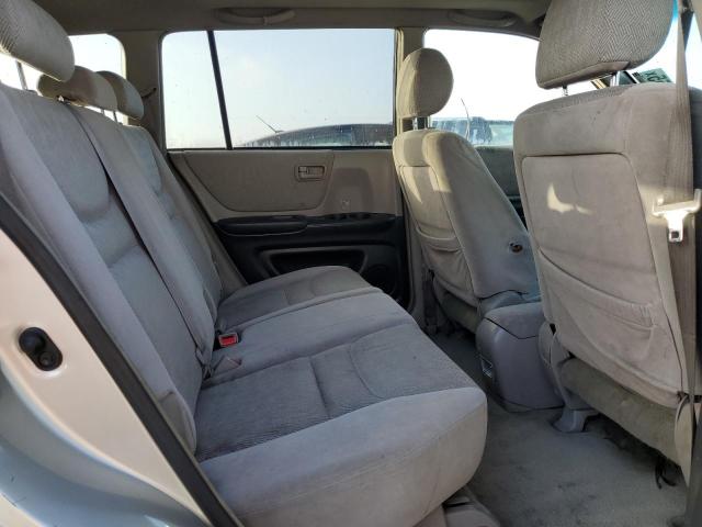 JTEGF21A810021000 - 2001 TOYOTA HIGHLANDER SILVER photo 11