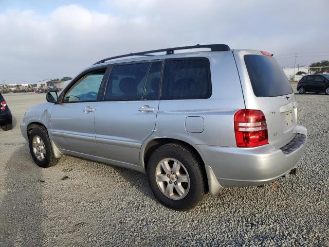 JTEGF21A810021000 - 2001 TOYOTA HIGHLANDER SILVER photo 2