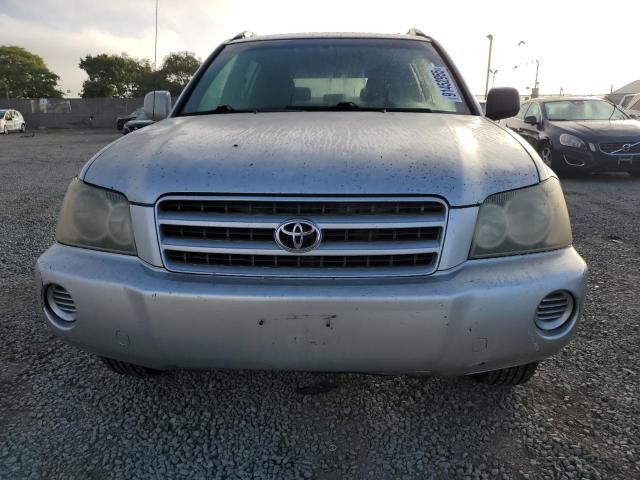 JTEGF21A810021000 - 2001 TOYOTA HIGHLANDER SILVER photo 5