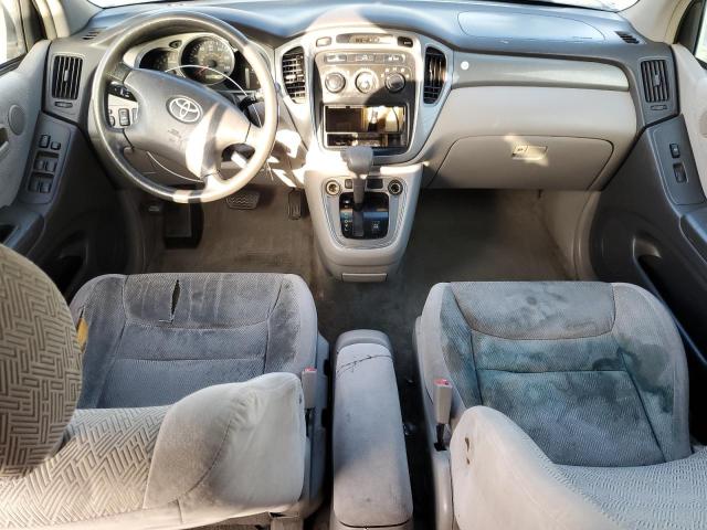 JTEGF21A810021000 - 2001 TOYOTA HIGHLANDER SILVER photo 8