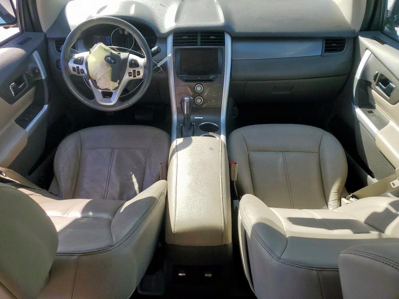 2FMDK3JC2EBA65391 - 2014 FORD EDGE SEL ORANGE photo 8