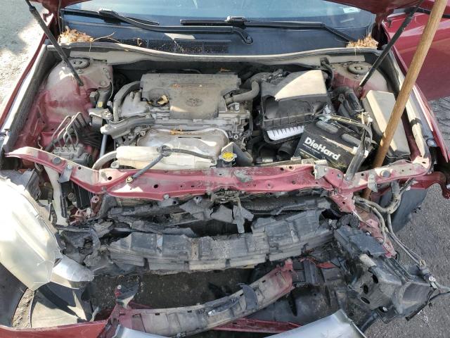 4T1BF1FK1FU992278 - 2015 TOYOTA CAMRY LE BURGUNDY photo 11