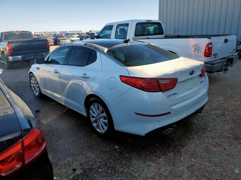 5XXGN4A73FG410673 - 2015 KIA OPTIMA EX WHITE photo 2