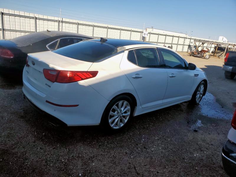 5XXGN4A73FG410673 - 2015 KIA OPTIMA EX WHITE photo 3