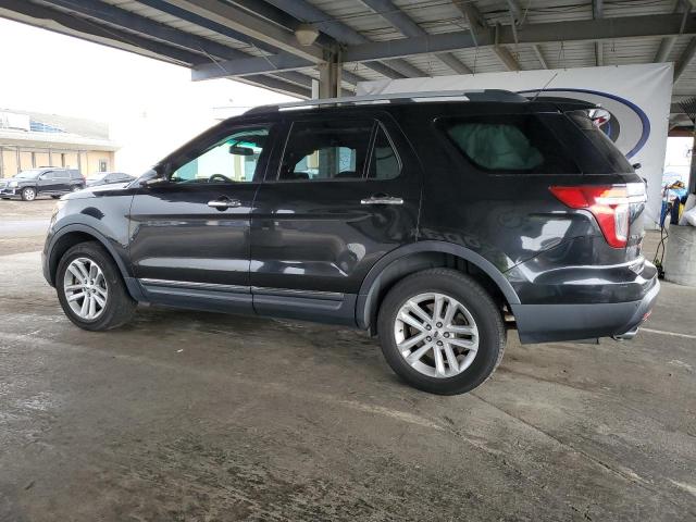 1FM5K8D88FGB52893 - 2015 FORD EXPLORER XLT BLACK photo 2