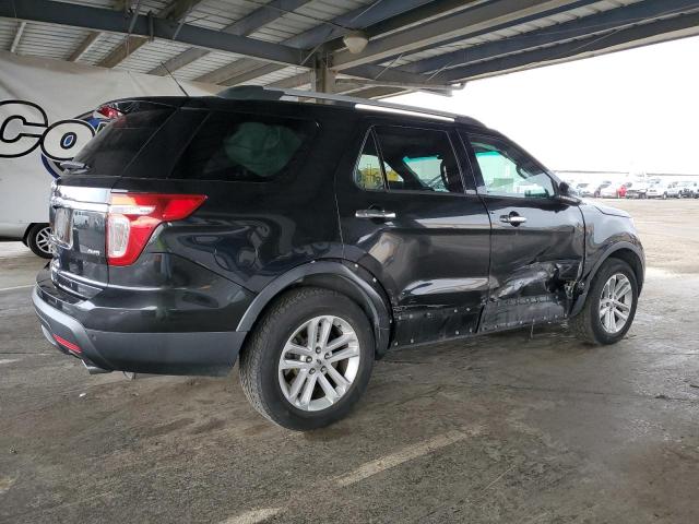 1FM5K8D88FGB52893 - 2015 FORD EXPLORER XLT BLACK photo 3