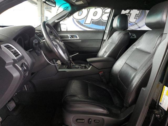 1FM5K8D88FGB52893 - 2015 FORD EXPLORER XLT BLACK photo 7