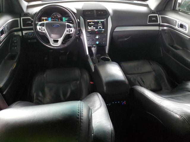 1FM5K8D88FGB52893 - 2015 FORD EXPLORER XLT BLACK photo 8