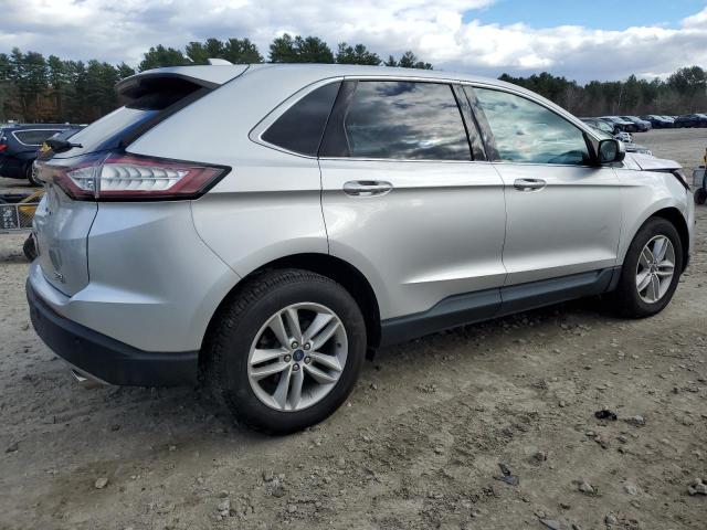2FMPK4J91JBC29974 - 2018 FORD EDGE SEL SILVER photo 3