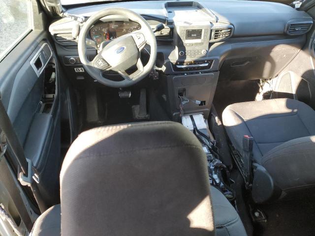 1FM5K8ABXMGB04826 - 2021 FORD EXPLORER POLICE INTERCEPTOR Сріблястий фото 8