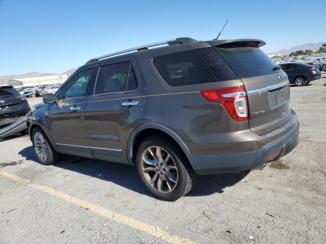 1FM5K7F81FGA50987 - 2015 FORD EXPLORER LIMITED BROWN photo 2