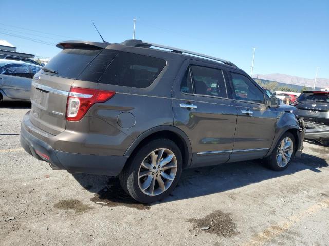 1FM5K7F81FGA50987 - 2015 FORD EXPLORER LIMITED BROWN photo 3