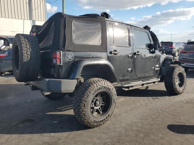 1C4BJWDG7EL164688 - 2014 JEEP WRANGLER U SPORT BLACK photo 3