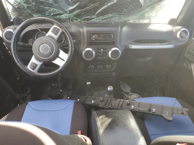 1C4BJWDG7EL164688 - 2014 JEEP WRANGLER U SPORT BLACK photo 8