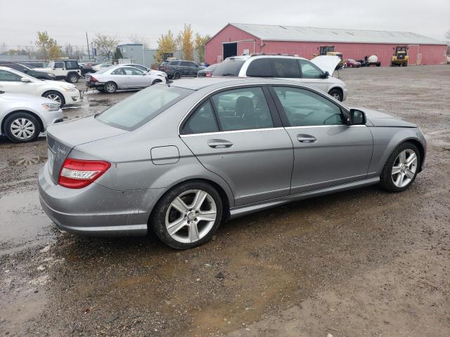 WDDGF81X29F346235 - 2009 MERCEDES-BENZ C 300 4MATIC SILVER photo 3