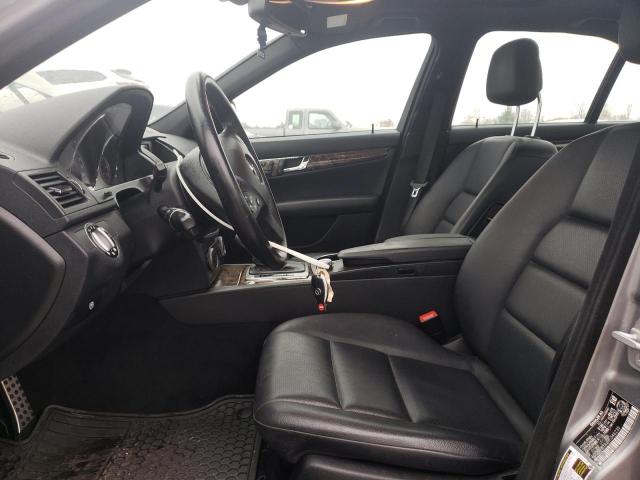 WDDGF81X29F346235 - 2009 MERCEDES-BENZ C 300 4MATIC SILVER photo 7