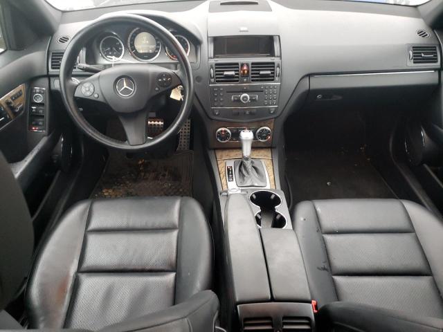 WDDGF81X29F346235 - 2009 MERCEDES-BENZ C 300 4MATIC SILVER photo 8