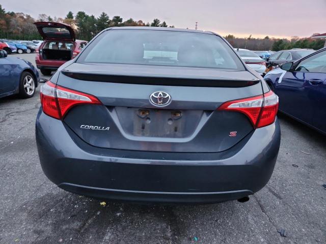 5YFBURHE6GP443075 - 2016 TOYOTA COROLLA L GRAY photo 6