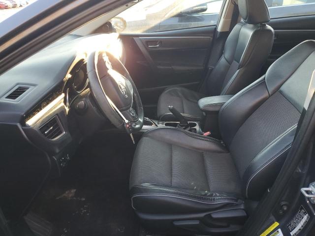 5YFBURHE6GP443075 - 2016 TOYOTA COROLLA L GRAY photo 7