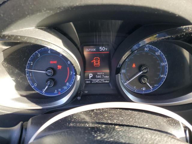 5YFBURHE6GP443075 - 2016 TOYOTA COROLLA L GRAY photo 9