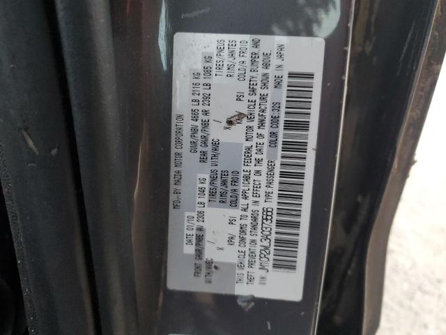 JM1CR2WL3A0373566 - 2010 MAZDA 5 GRAY photo 13